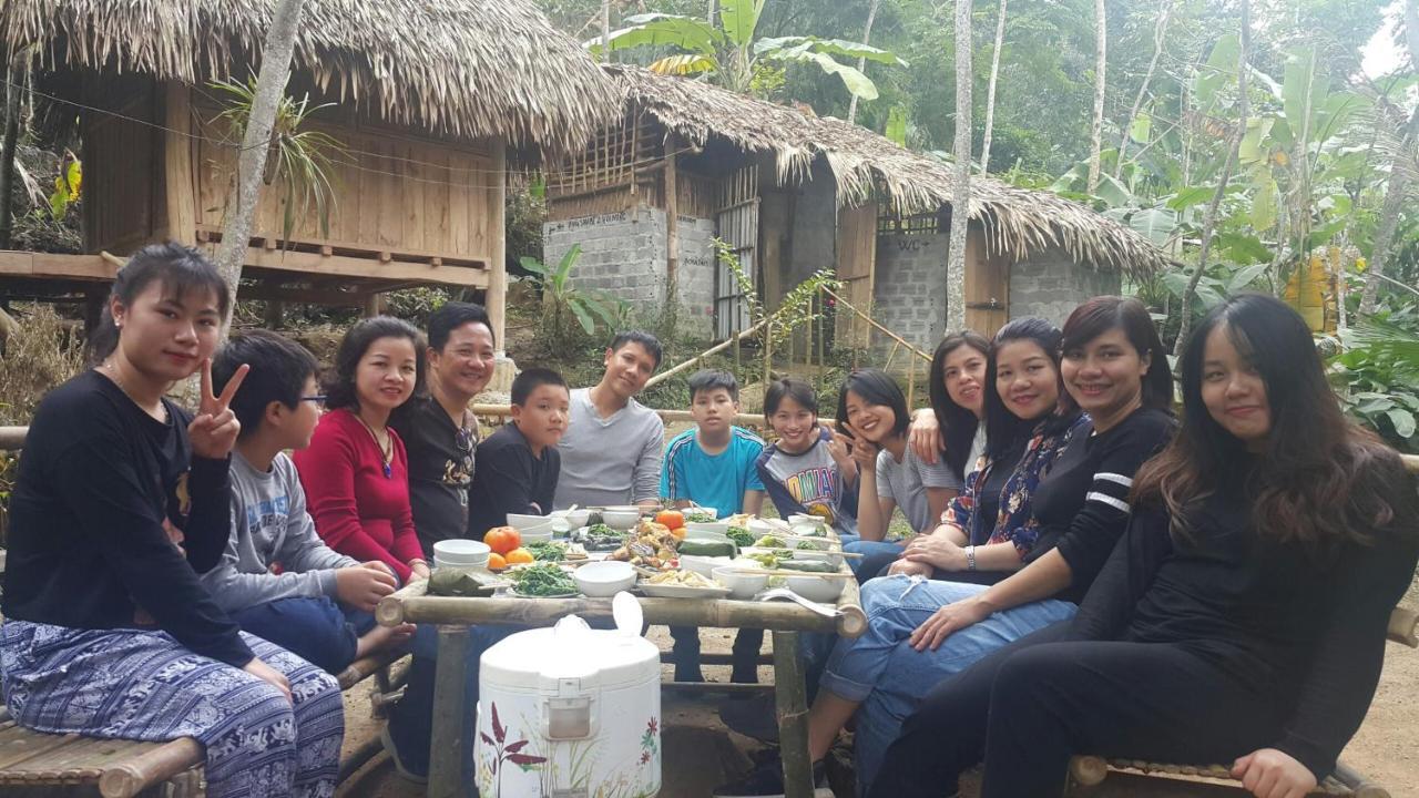 Puluong Jungle King Homestay Lang Chieu Exterior foto